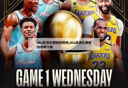 nba高清比赛回放视频,nba高清比赛回放视频下载