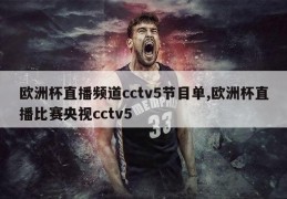 欧洲杯直播频道cctv5节目单,欧洲杯直播比赛央视cctv5