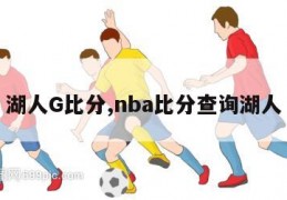 湖人G比分,nba比分查询湖人